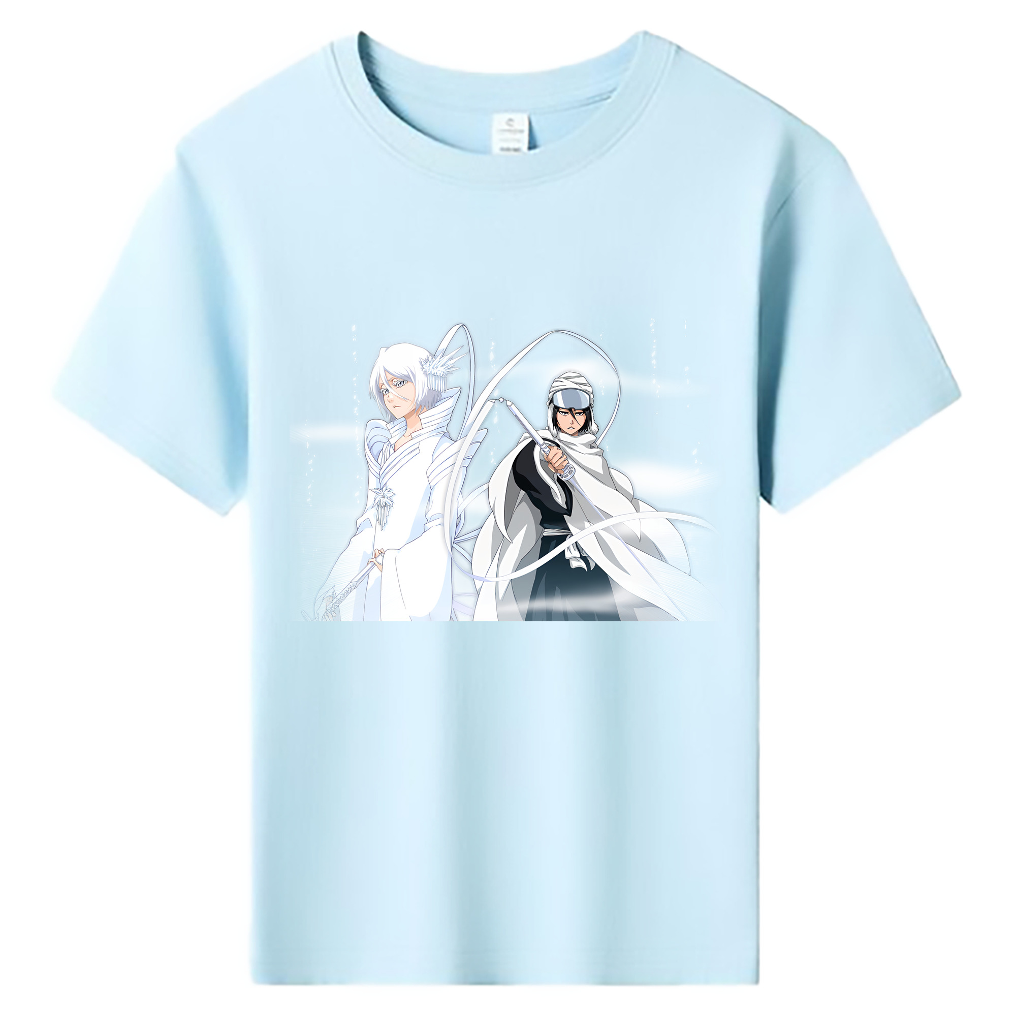 （画像用） ブリーチ 朽木ルキア BLEACH Kuchiki Rukia 綿100％キッズTシャツ（フロントプリント）